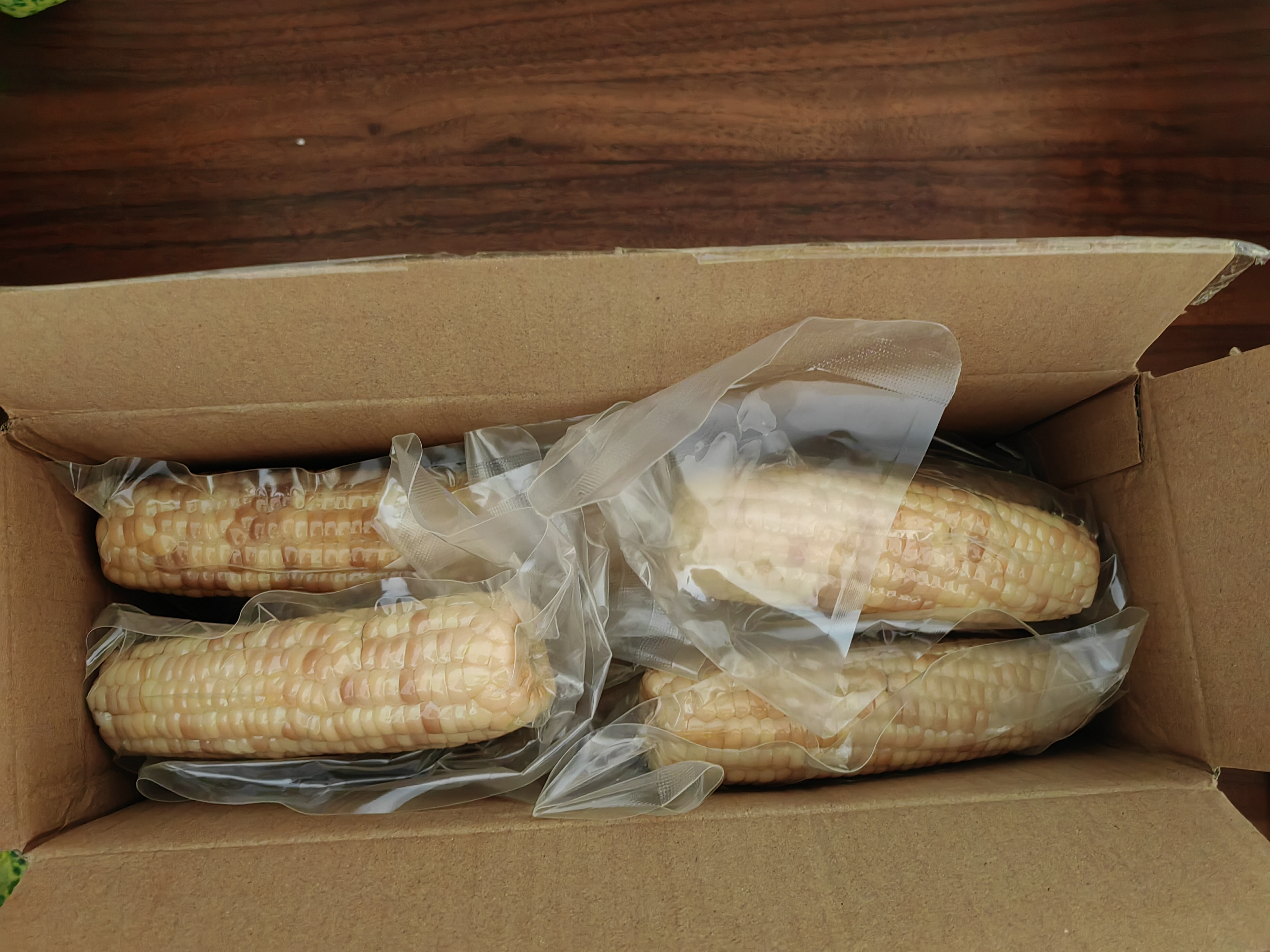 京鲜生【品质好货】版纳花糯玉米净重4斤单果100g+真空包装源头直发 实拍图
