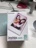INSTAX富士instax立拍立得 mini相纸 白边双包20张+香蕴花影边框贴 实拍图