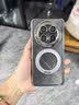 弘卓【360°磁吸旋转支架】适用华为mate70pro手机壳华为mate70pro+保护套电镀无边框超薄简约优雅银 实拍图