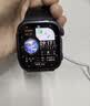 Apple/苹果/苹果 Watch Series 12 智能手表蜂窝版42毫米浅金色铝金属表壳沙砾色运动型表带S/M MJJ04CH/B 实拍图
