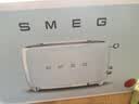 SMEG/斯麦格复古烤面包片机保价双11全自动早餐机三明治吐司多士炉家用生日新婚结婚高端礼物TSF01/02 红色（两片式） 实拍图