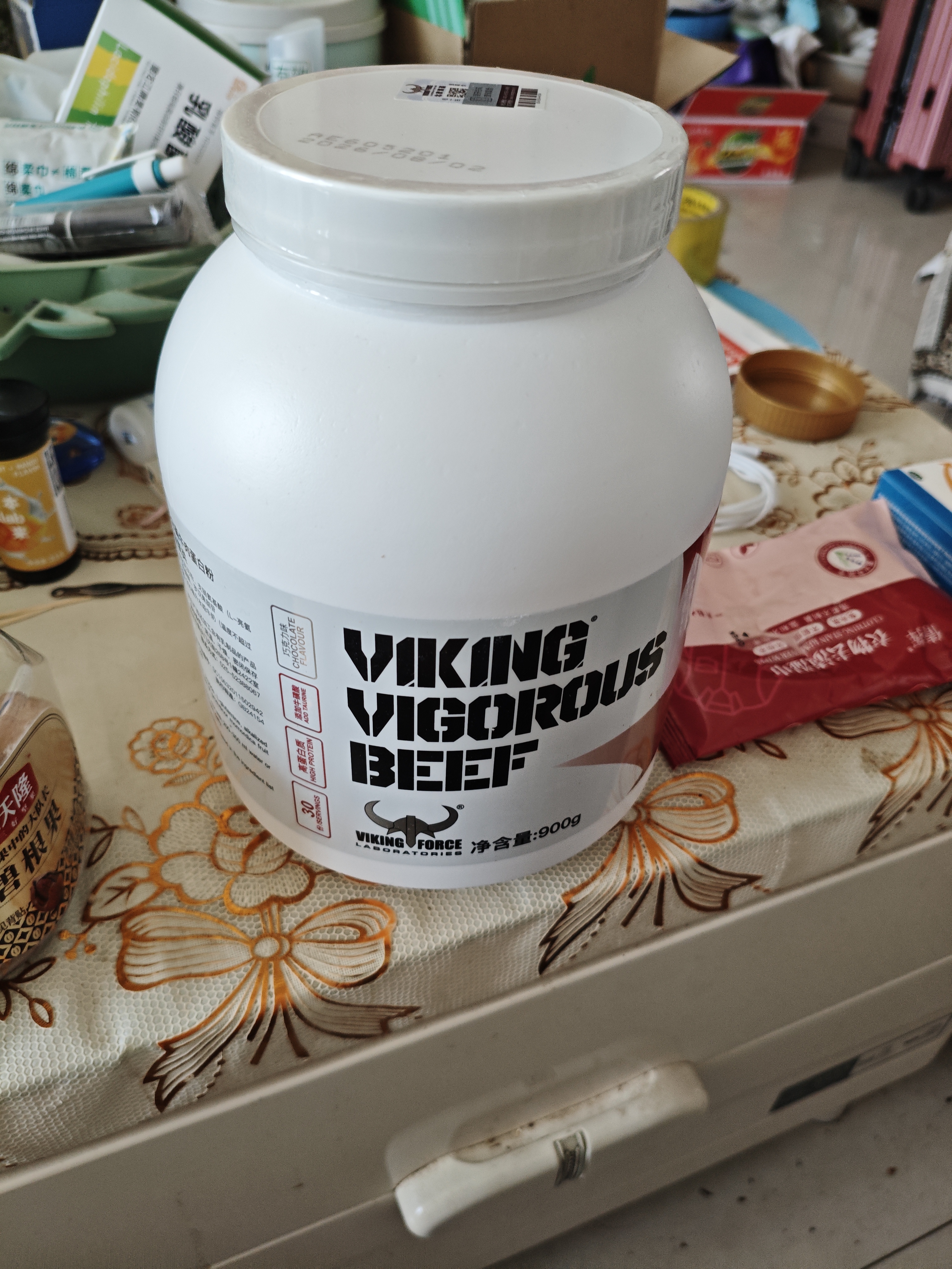 北欧海盗分离牛肉蛋白粉2磅 1.4%低脂0乳糖乳清蛋白粉减脂健身增肌人士 实拍图