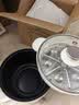 美的（Midea）电煮锅 泡面火锅宿舍小电锅 电蒸锅 多功能家用电热锅 2.6L蒸煮一体 小型2-3人用 配带蒸笼XZE2076 实拍图
