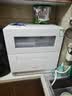松下（Panasonic）【重磅新品】白巧台式洗碗机NP-UW5BK4Y纳诺怡7天储存 29min速洗 3D瀑布喷淋 80°高温冲洗 实拍图