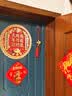 缤越天然葫芦风水挂件五帝钱入户门对门挂件黄杨木龙头葫芦挂饰 2串装 实拍图