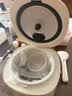 美的（Midea）含钛0氟电饭煲小型1-2-3人小容量1.2L迷你家用电饭锅白玉晶釜上盖可拆微压宿舍智能多功能锅JA122 实拍图