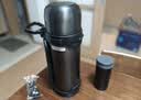 乐扣乐扣（LOCK&LOCK）保温壶户外旅行家庭保温套装黑色(手提广口壶1.8L+保温杯200ml) 实拍图