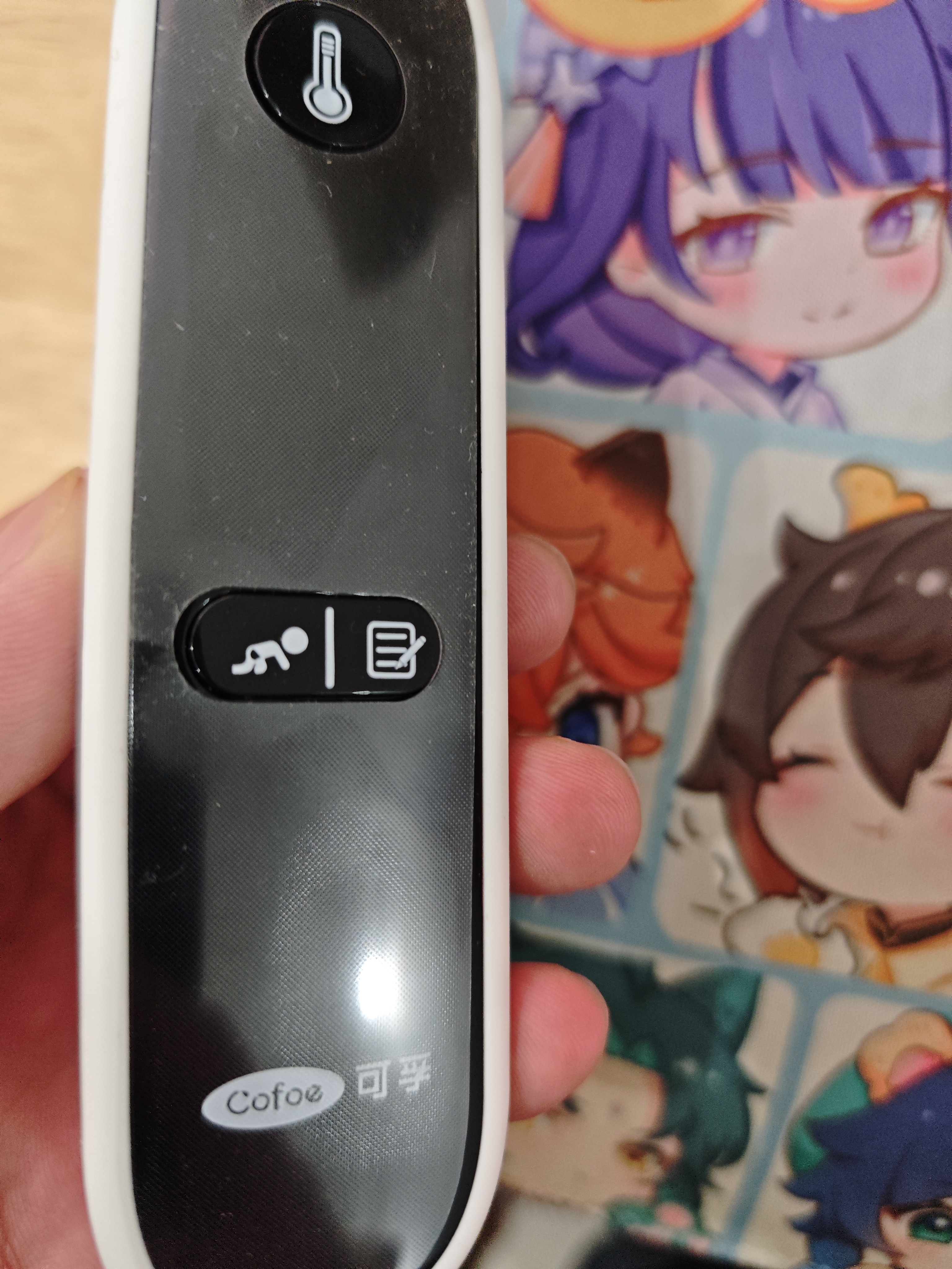 可孚电子体温计人体温度计医用耳温枪婴儿专用额温双测体温枪80RS 实拍图