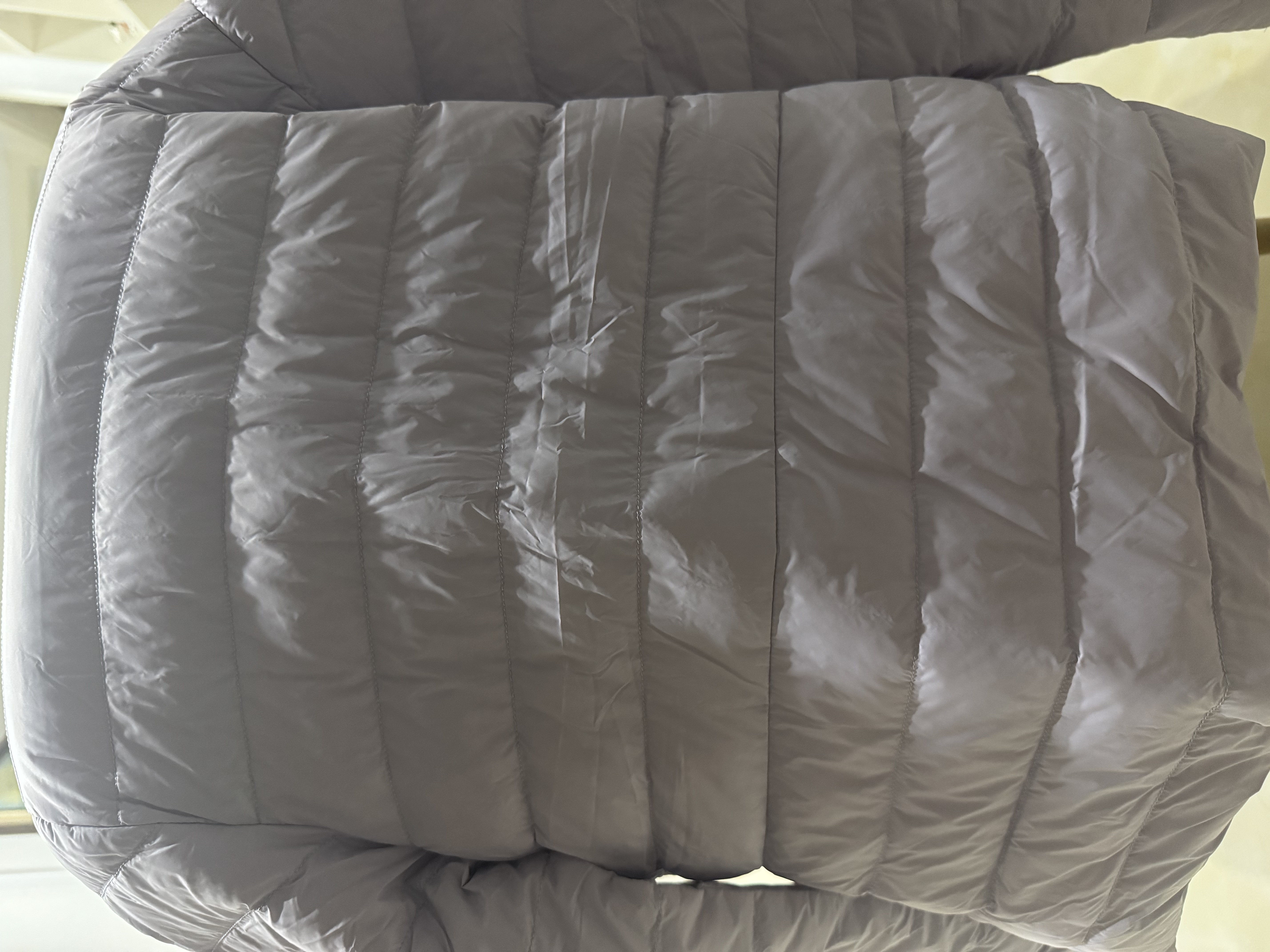 雪中飞女式轻暖排骨羽绒服26款时尚舒适休闲通勤百搭保暖运动羽绒内恤 芋泥啵啵|6337 M 165/88A 实拍图