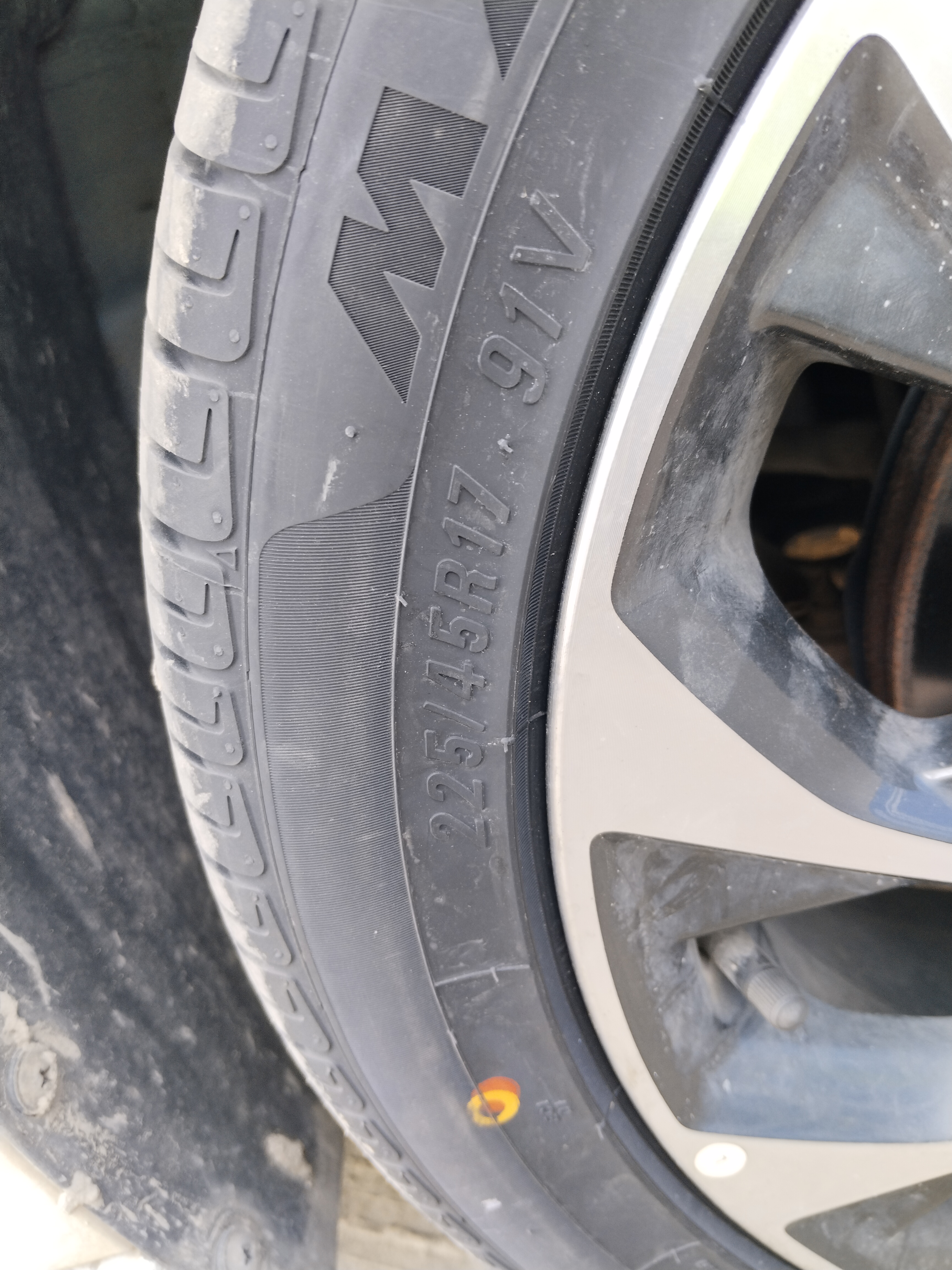 玛吉斯（MAXXIS）轮胎/汽车轮胎 225/45R17 91V EC1 适配领动/朗逸/A3 实拍图