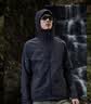 猛犸象（MAMMUT）【红标】Macun 2.0 男士户外防泼水连帽夹克外套软壳 黑色 2XL 实拍图