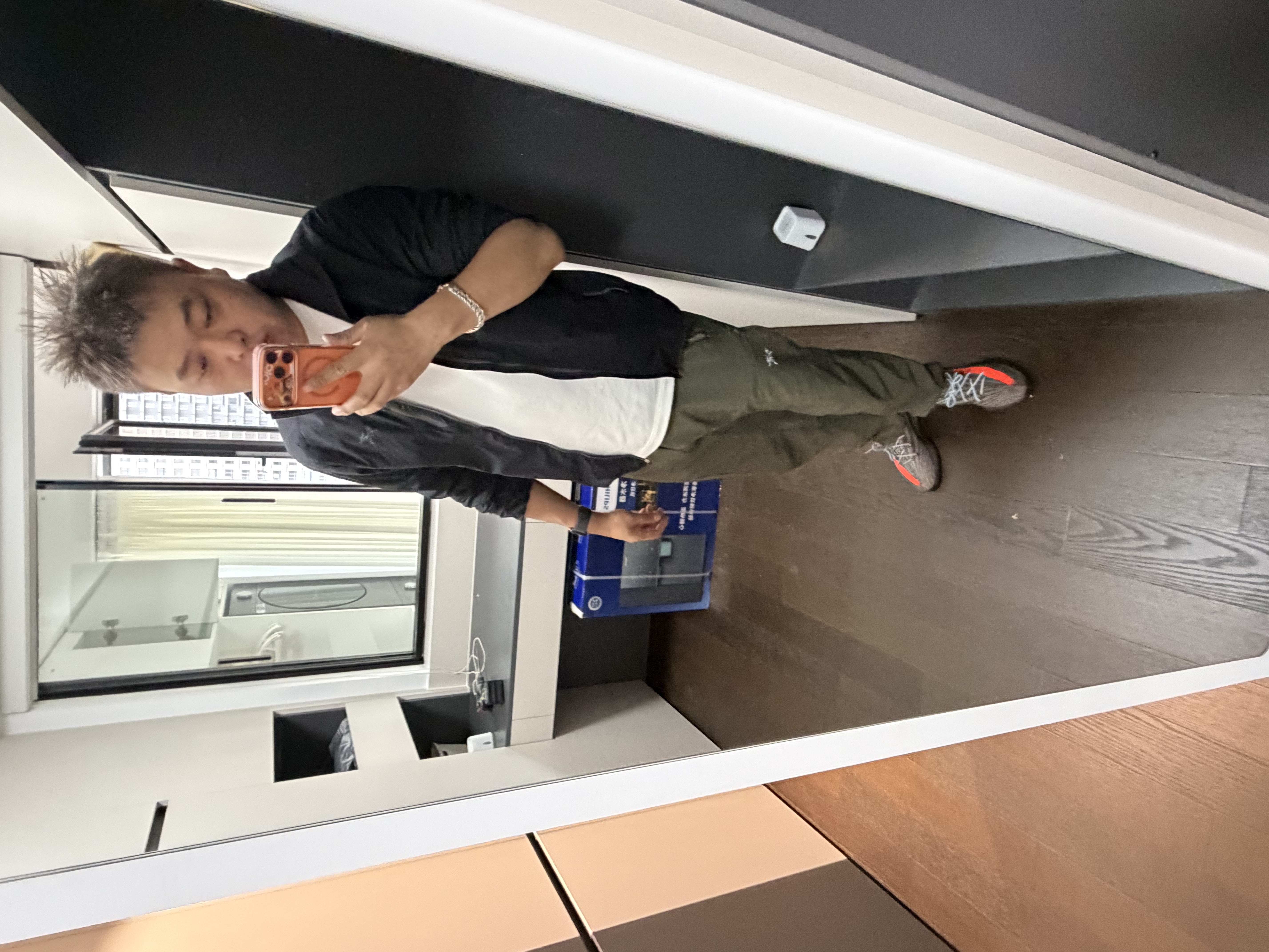 阿迪达斯 Yeezy 350椰子经典灰橙 春秋透气运动鞋女 GW1229 36.5 实拍图
