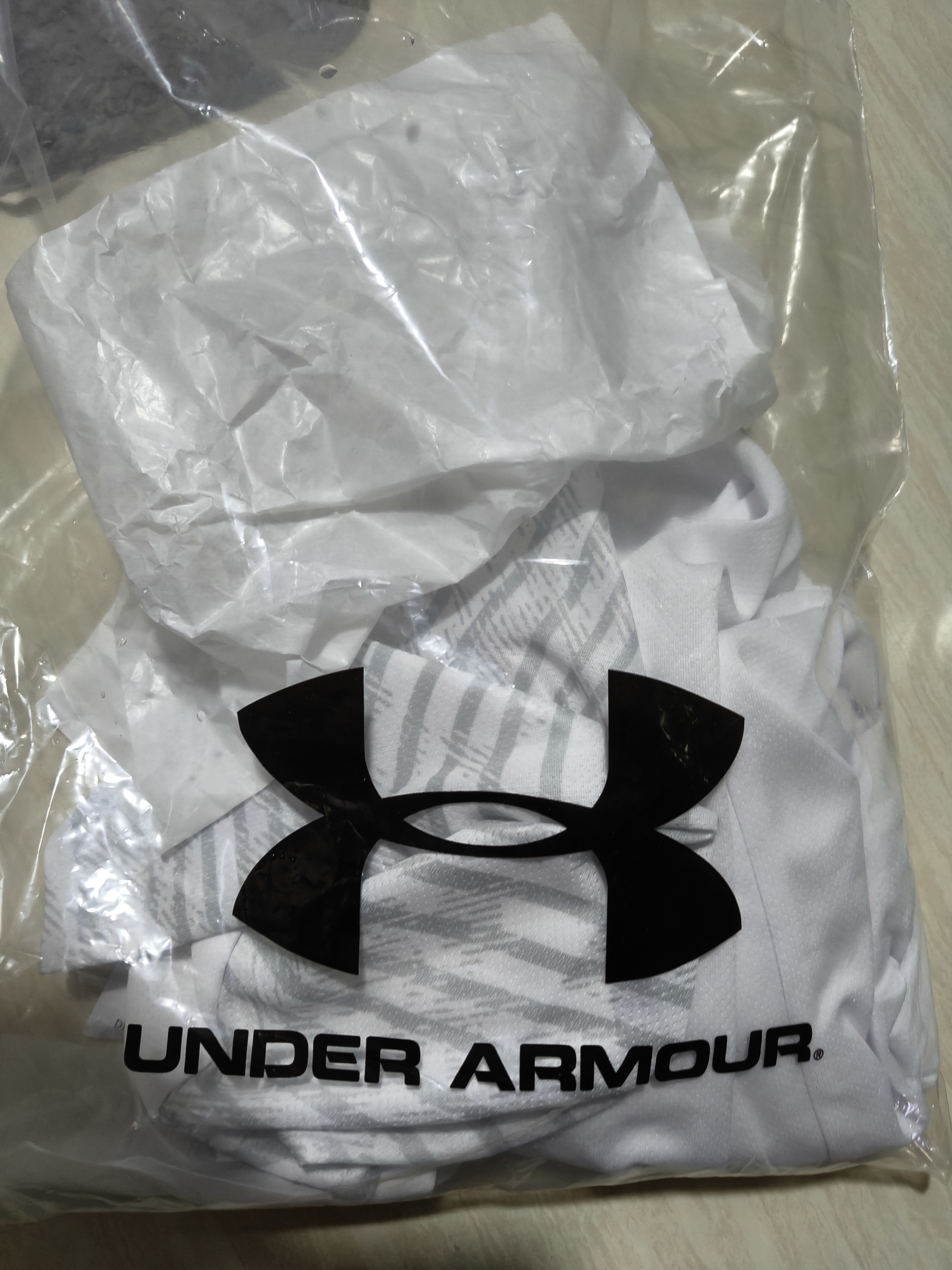 安德玛（Under Armour）速干运动短袖T恤男夏季足球上衣吸湿排汗健身透气训练服球衣 实拍图