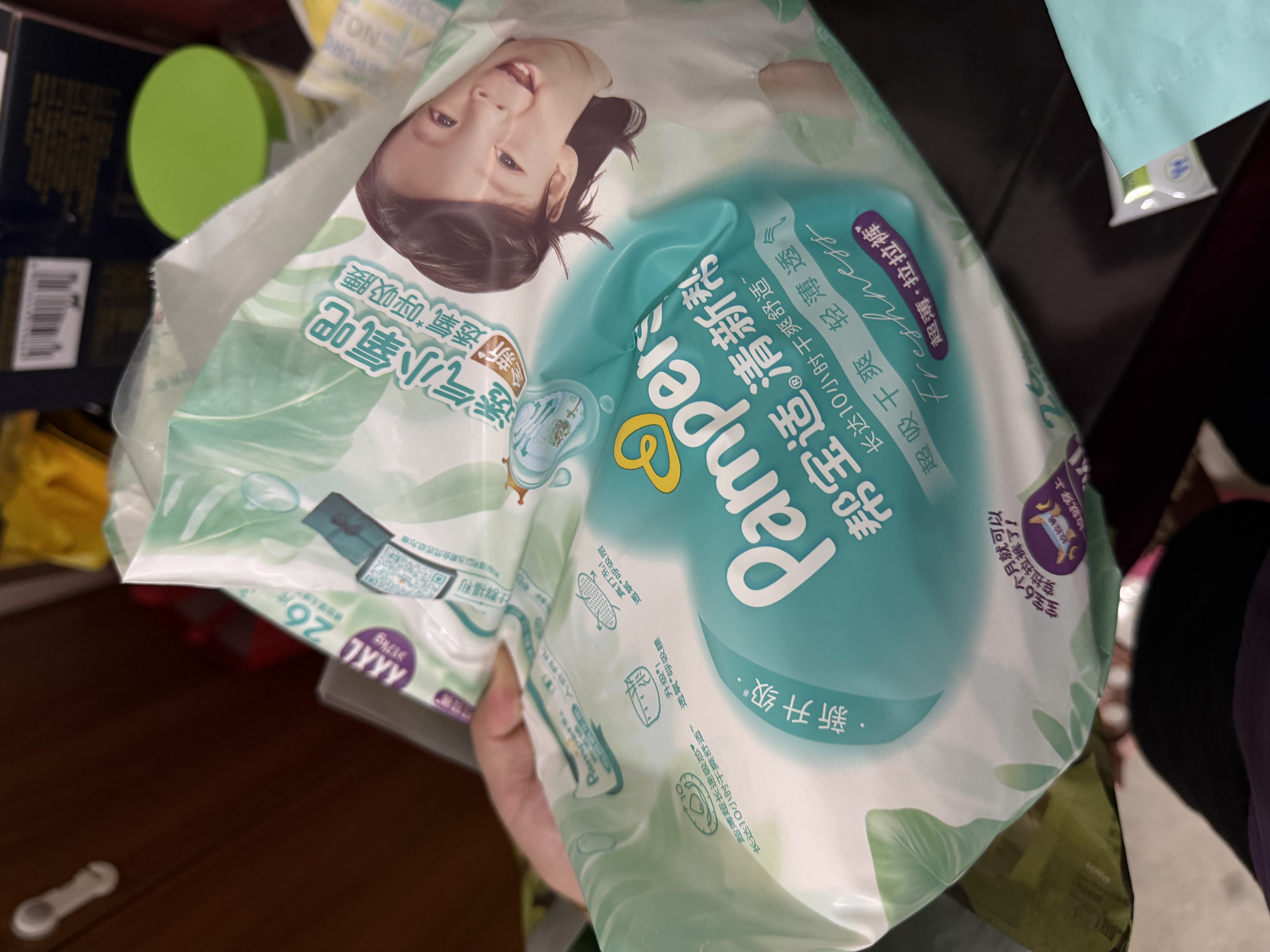 帮宝适新清新帮拉拉裤XXXL26【超薄超能吸】透气速干防漏婴儿尿裤尿不湿 实拍图