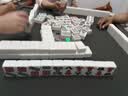 如喜【防侧翻20万次不卡牌】麻将机全自动餐桌低音家两用一体折叠电动 6【低音5.0一键静洗】防侧翻-仿玉-灰绒-星空灰 请联系客服选择麻将牌大小 实拍图