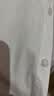 丰灵鸟儿童白衬衫春秋长袖男童衬衣纯棉演出服白色女学生校服 尖角领纯棉无口袋 常规 非免烫面料 170 cm 体重100-115斤 实拍图