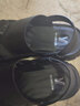 意尔康男鞋羊皮舒适休闲沙滩鞋露趾两穿凉拖鞋 96655W 黑色 40 实拍图