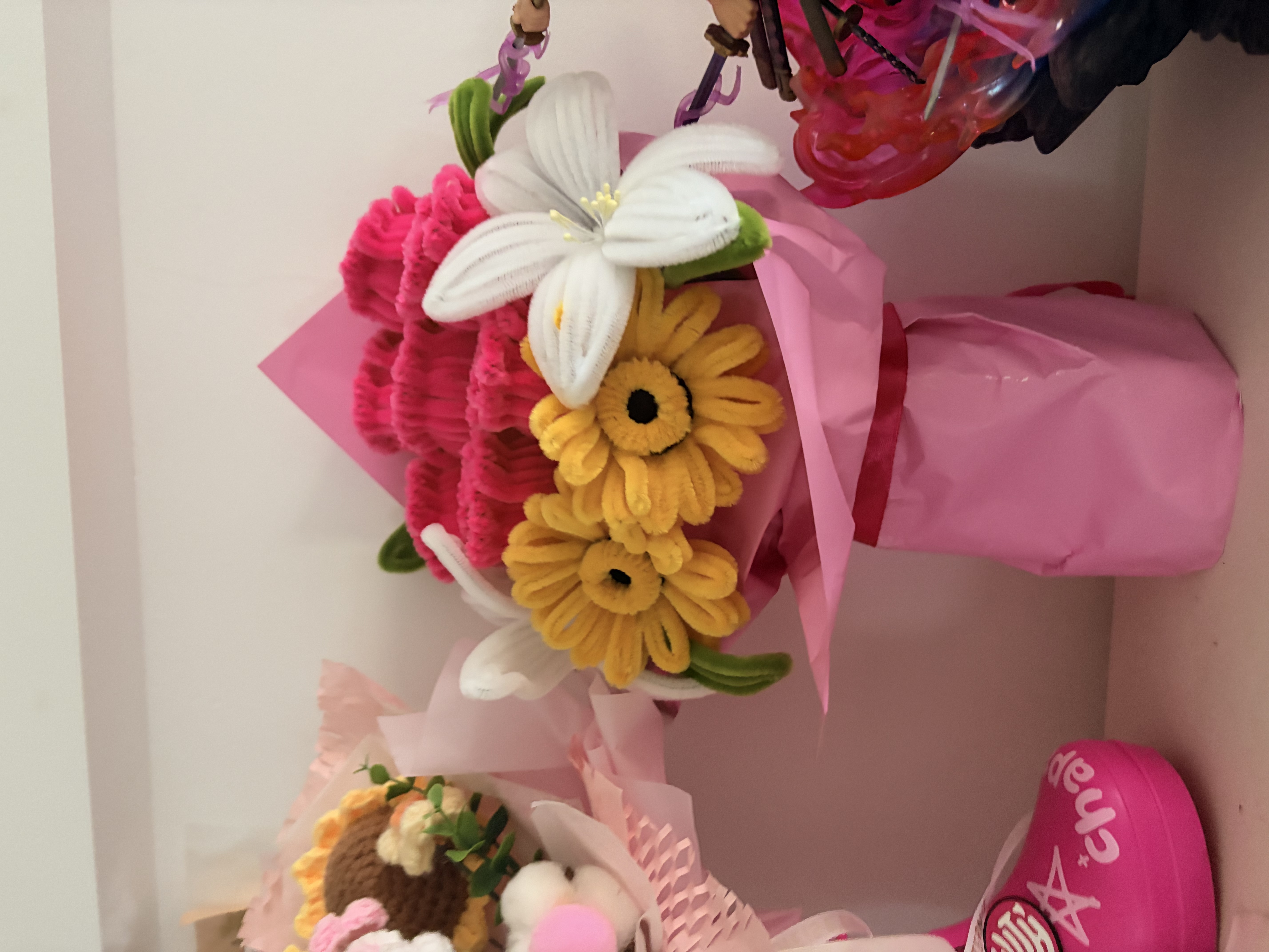 初朵广志给美伢扭扭棒蜡笔小新永生花束生日礼物女实用走心结婚纪念日 实拍图