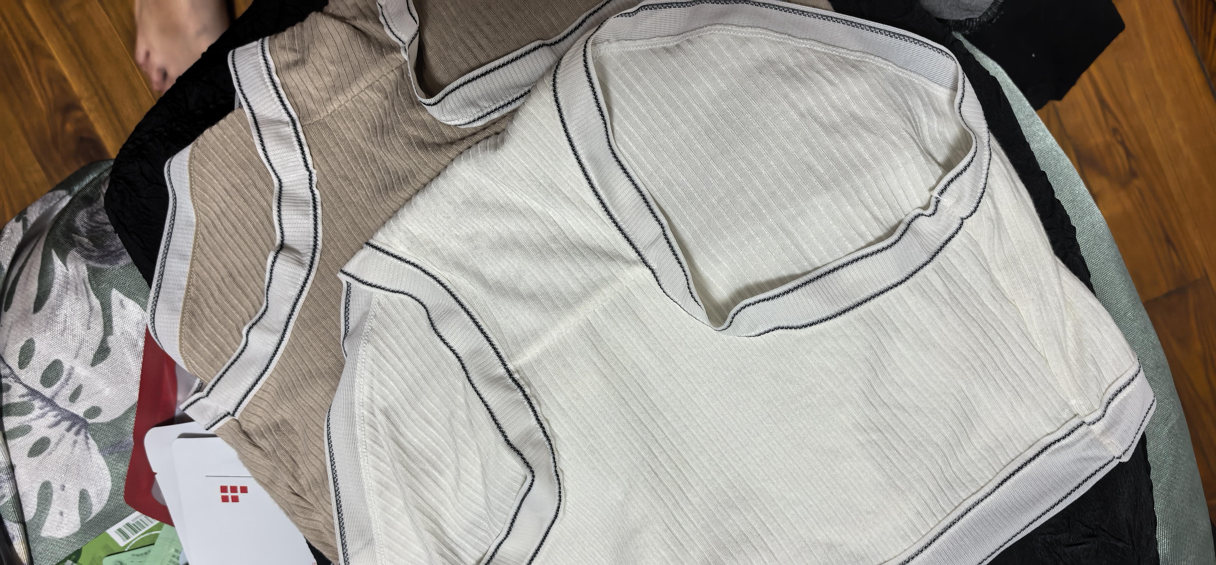 棉乡思夏季薄款无痕女士护理内裤条纹轻薄内裤纯欲风不卡裆三角裤少女 混色1490条纹款 1条装（颜色随机） XL 【100-120斤】 实拍图
