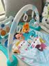澳贝（auby）婴幼儿童玩具健身架摇铃安抚萌猫脚踏钢琴0-6个月新生儿见面礼盒 实拍图