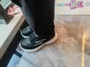 Skechers斯凯奇自营儿童运动鞋男大童跑步鞋轻便减震魔术贴童鞋405104L 实拍图