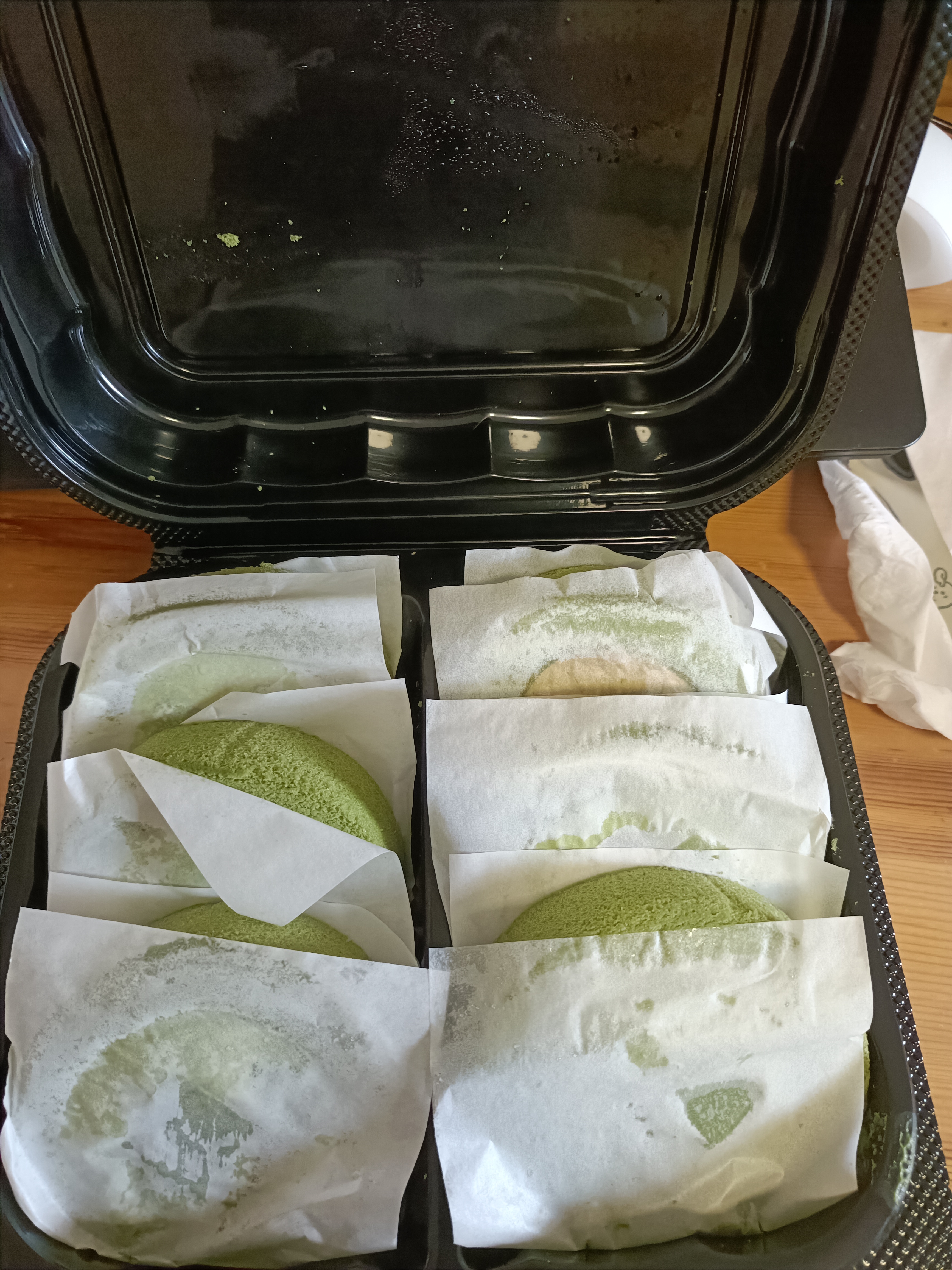 鲜京采鲜京采抹茶六重奏瑞士卷蛋糕360g早餐面包下午茶甜品 实拍图