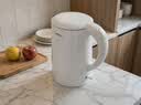 美的（Midea）电热水壶烧水壶1.7L304不锈钢0涂层双层隔热自动断电1500W养生冲奶2026新款 MK-SH17M130 实拍图
