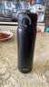 膳魔师（THERMOS）保温杯500ml防滑硅胶底316L钢男女士学生水杯伴手礼TCMD-501S FSB 实拍图