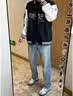 H8德训鞋男2026款春季板鞋真皮厚底莆田阿甘休闲风低帮女款运动鞋子 白黑条【莆田高品质】顺丰速发 42 实拍图