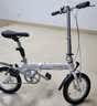 大行（DAHON） 412折叠自行车14英寸单速超轻迷你铝合金学生成人单车BYA412 白色 实拍图