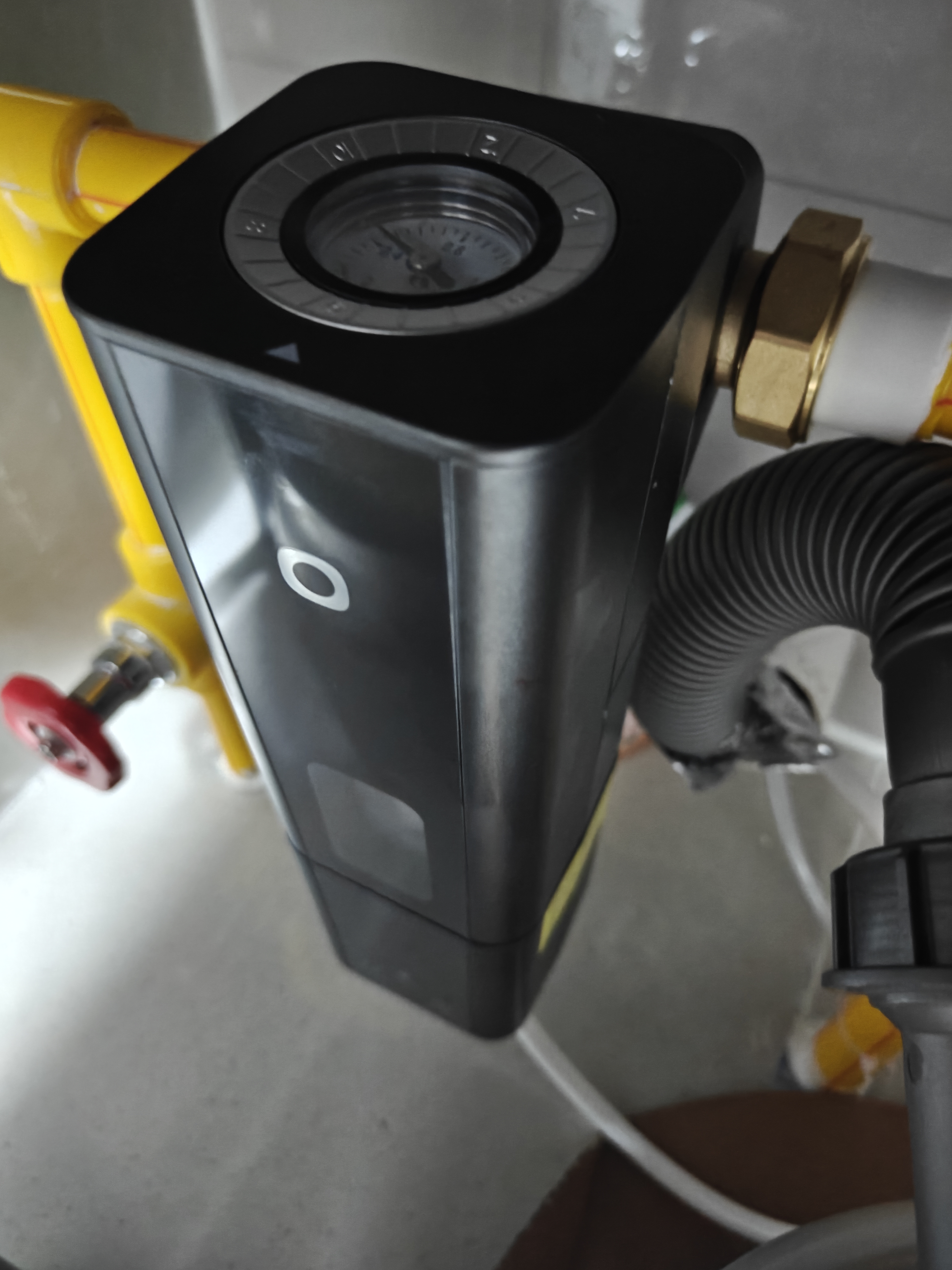 京东京造前置过滤器X3 顶配三驱水动力全自动冲洗家用前置净水器40微米精滤万向安装全屋净水净水器 实拍图