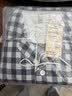 MUJI[自营限定款]男士无侧缝 双层纱织睡衣 纯棉家居服 藏青色格纹 L 实拍图