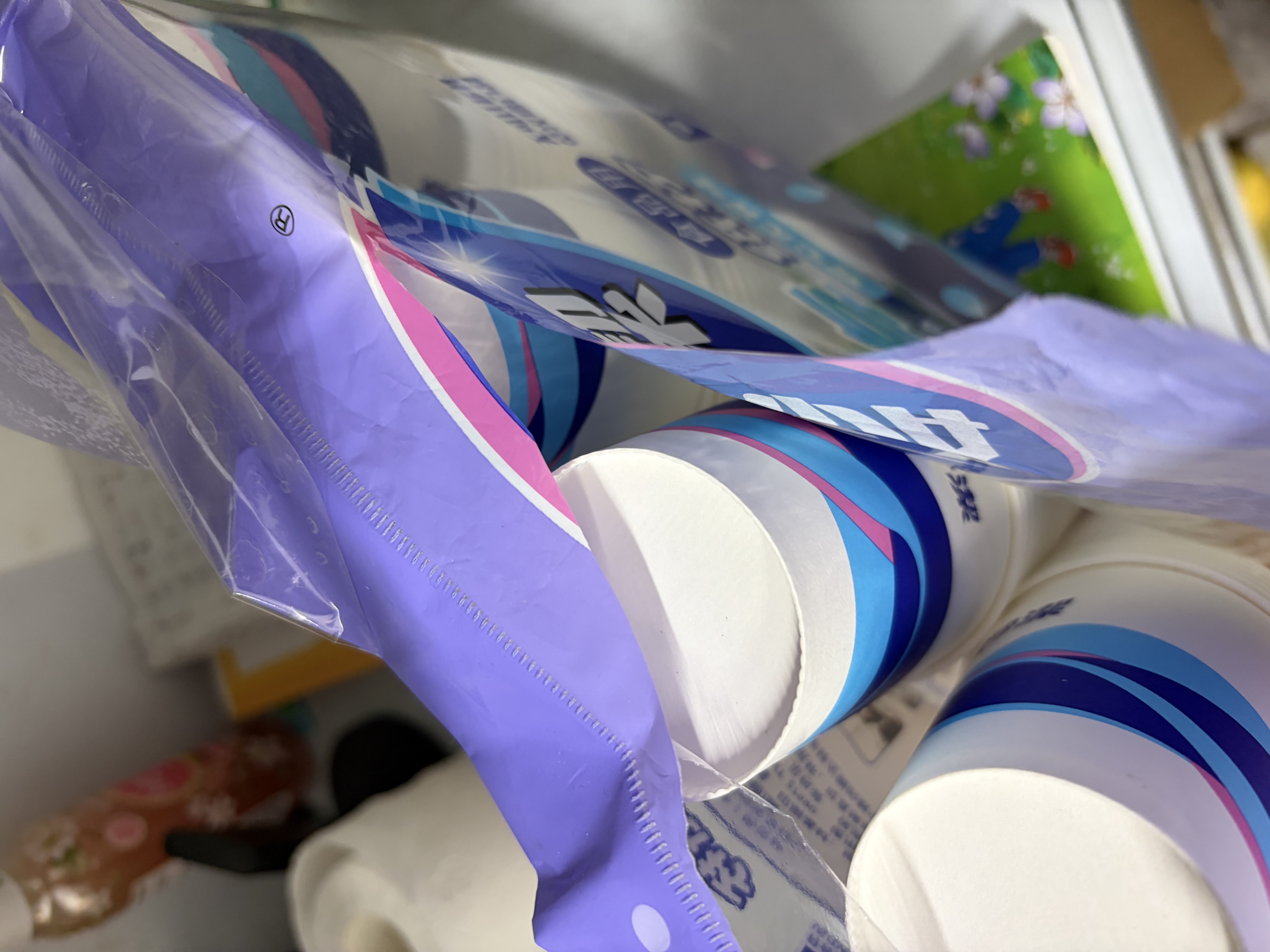妙洁纸杯 100只*228ML 加厚挺食品级商务办公用品咖啡一次性茶水杯子 实拍图