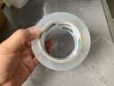 得力（deli）【超级爆款】高品质高透明封箱胶带/打包胶带 60mm*100y*50um(91.4m/卷) 单卷装 防台风胶带 30369 实拍图