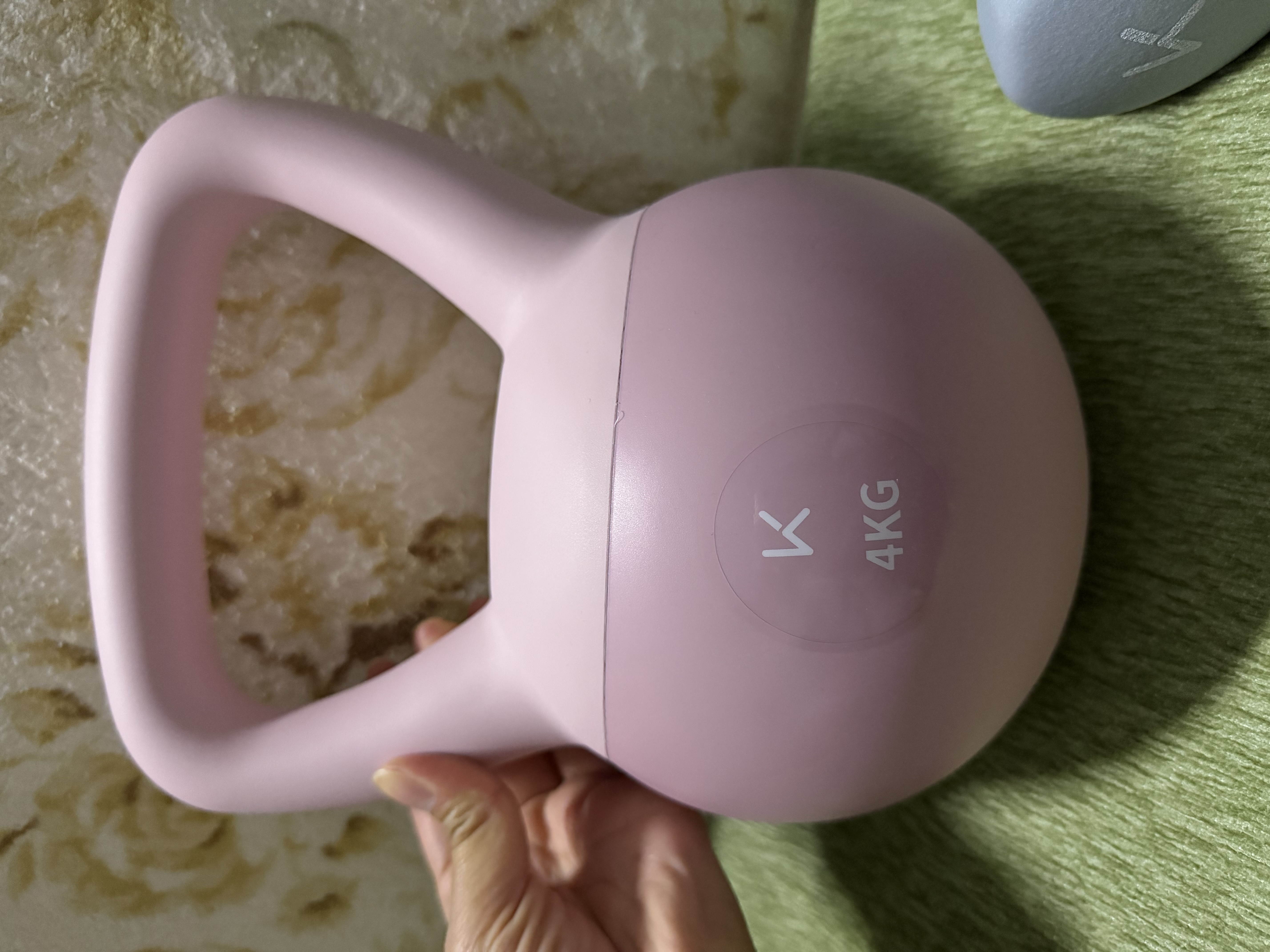 Keep软壶铃女士健身家用4kg提壶哑铃提臀塑形练手臂减肥K-rox活力粉 实拍图