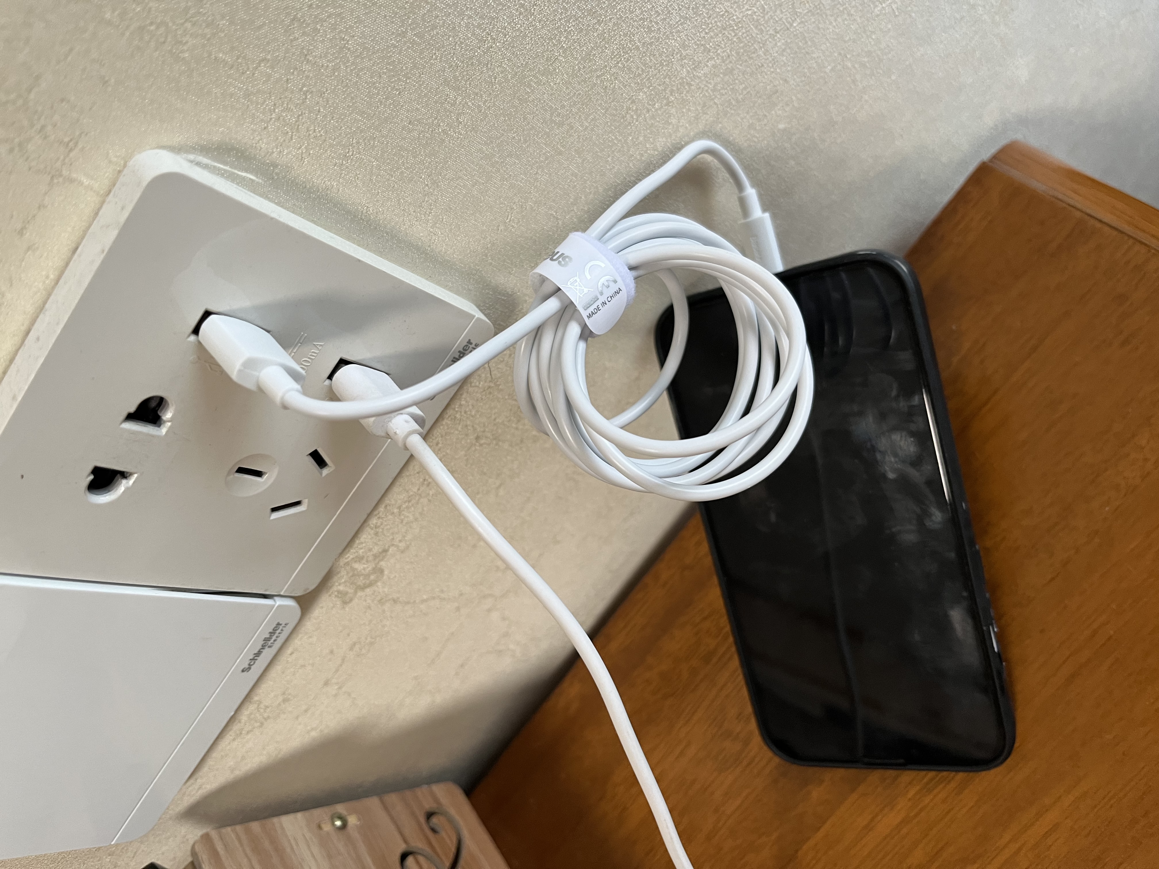 倍思苹果快充数据线2.4A充电线适用iPhone14/13/12Pro Max/XR/Xs/11/8手机ipad平板车载1.5米【2条装】 实拍图