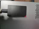 ThinkPlus联想 256G移动固态硬盘 USB3.1高速PSSD移动硬盘小巧便携读取550MB/S US100黑色 实拍图