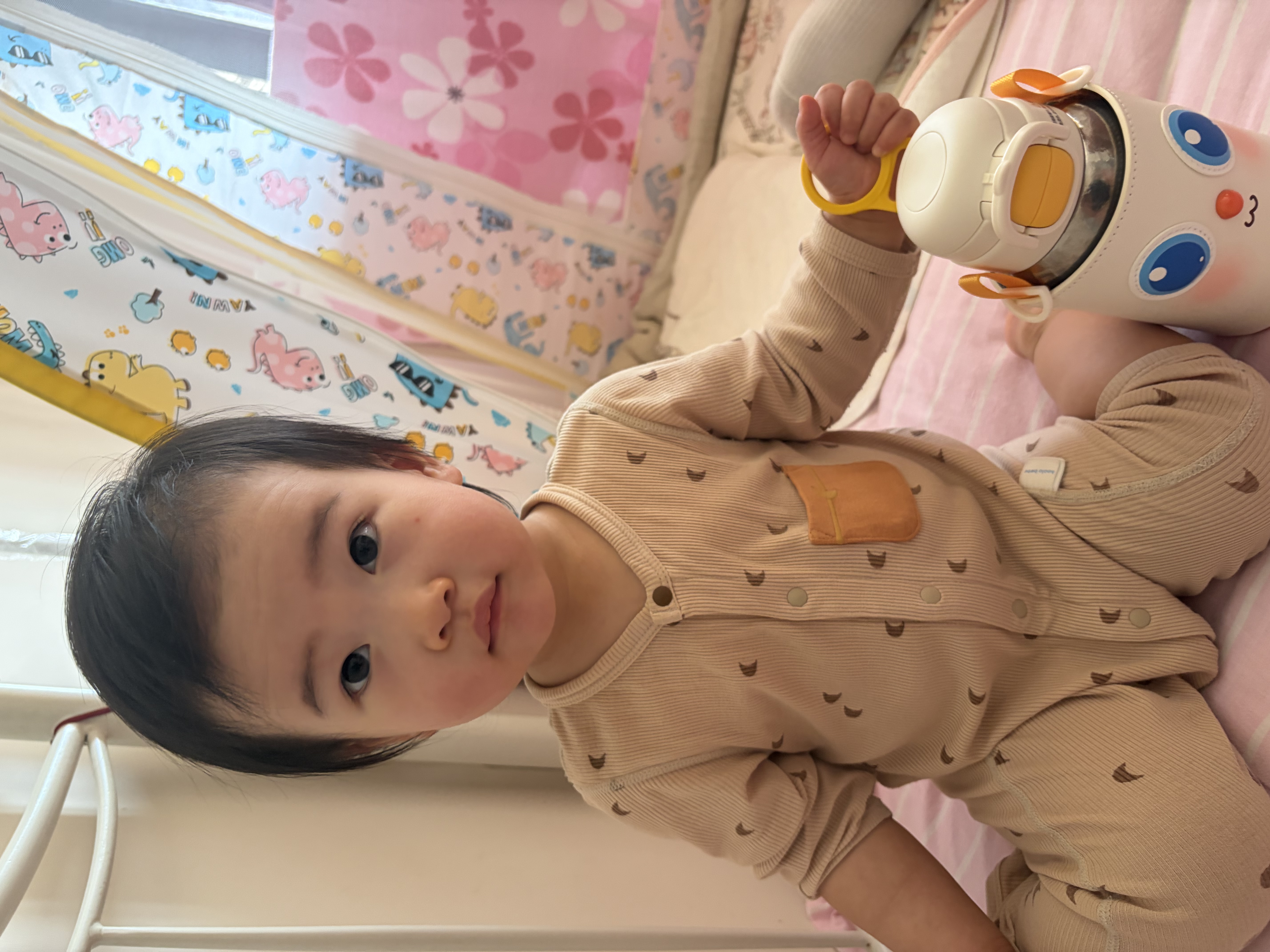 京东京造【内外纯钛】纯钛双饮保温杯大容量便携水壶儿童上学水杯子550ml 实拍图