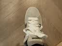 adidas 面包鞋 GRAND COURT BASE 00s休闲板鞋平底鞋男女阿迪达斯   矾土棕/黑色/汉玉白   41 实拍图