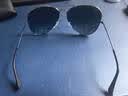 雷朋（RayBan）经典飞行员系列金属太阳镜偏光渐变墨镜男女款户外眼镜0RB3025 【偏光渐变】004/78枪色镜框蓝灰色偏光渐变镜片 尺寸62 实拍图
