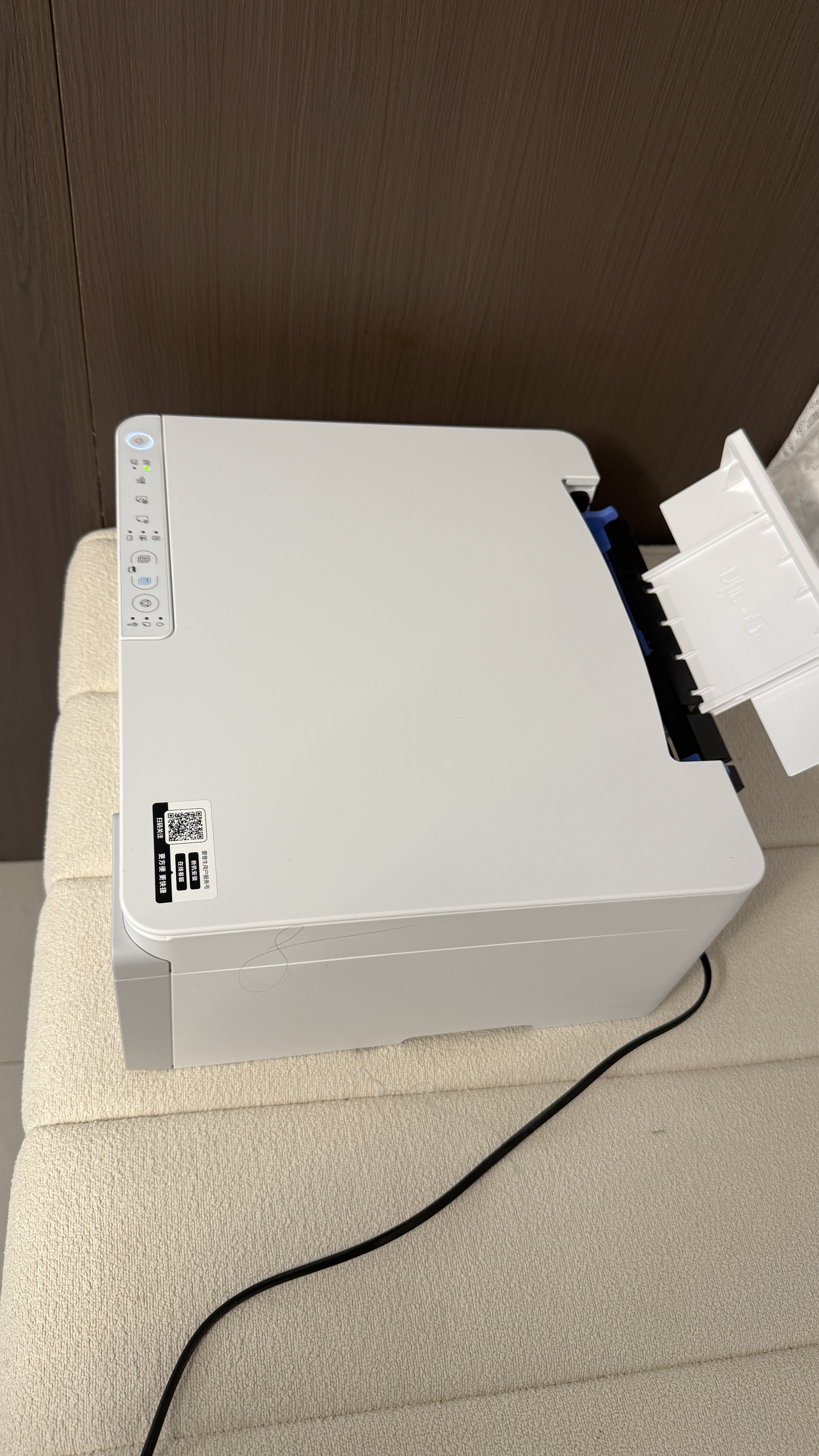 爱普生（EPSON）L3355  L3353打印机家用小型彩色照片墨仓式L3351 3251 3253无线复印A4一体机 AI作业学生用 资料 【推荐】L3355/L3351白色 ( 全面升级) 官方 实拍图
