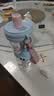 炊大皇吸管杯水杯女高颜值便携可爱tritan随行果汁杯果冻蓝650ml 实拍图