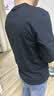京东京造10A抗菌长袖t恤男卫衣打底衫衣服小白T男装秋季内搭休闲黑色L 实拍图