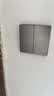 公牛（BULL）开关插座 G12系列 二开多控开关 86型暗装大面板G12K214 星空灰 实拍图
