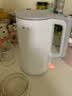 美的（Midea）烧水壶电热水壶304食品级不锈钢无缝内胆双层防烫1.7L大容量1800W智能断电SHJ1721 实拍图
