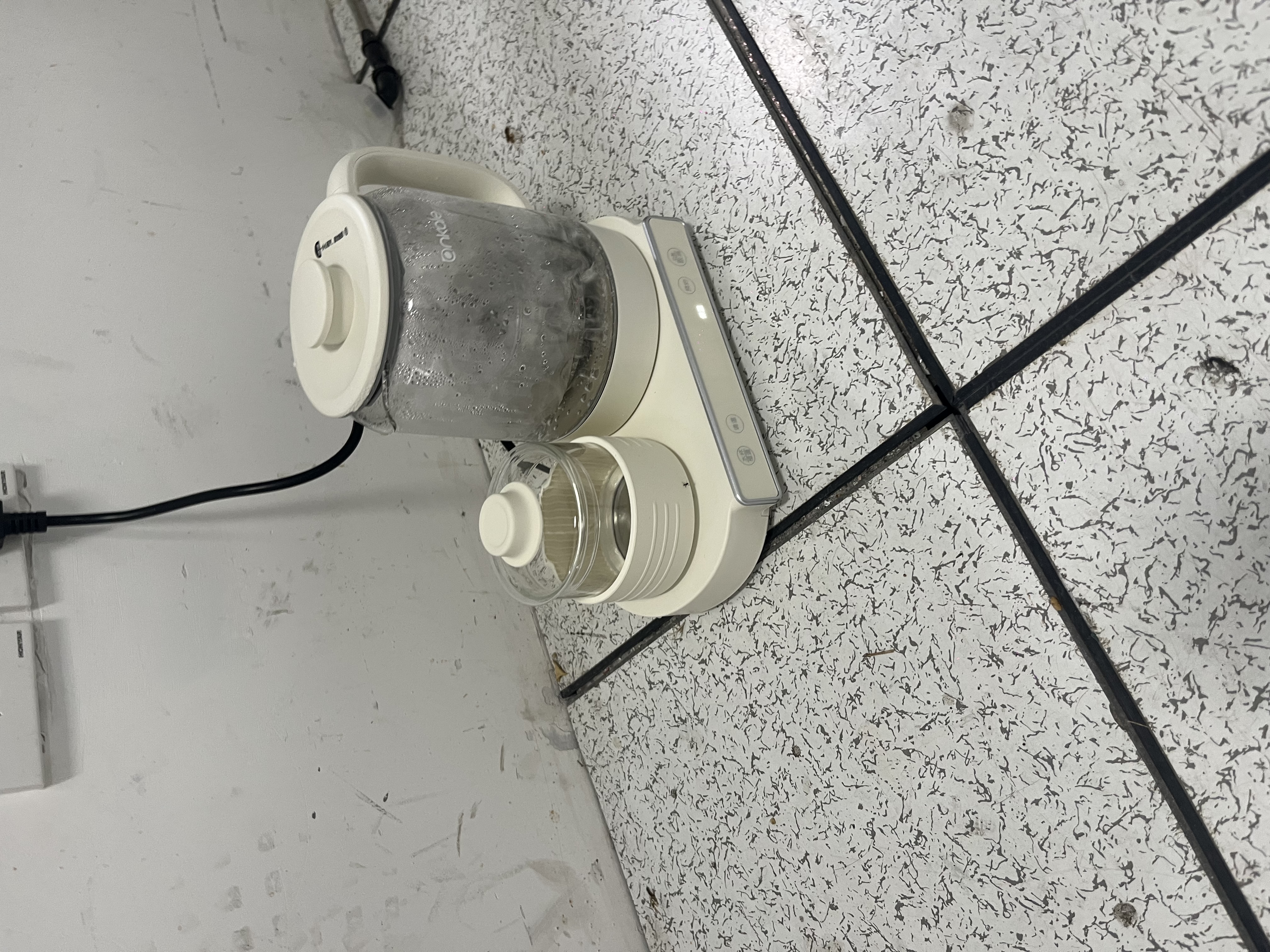 ankale煮茶养生壶保温一体全自动恒温烧水壶新款炖煮二合一养生煮水壶小型一人办公室多功能壶AJL-10Y03 实拍图