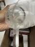 希诺玻璃杯单层加厚大容量家用办公泡茶杯子男车载水杯XN-6016L 400mL 实拍图