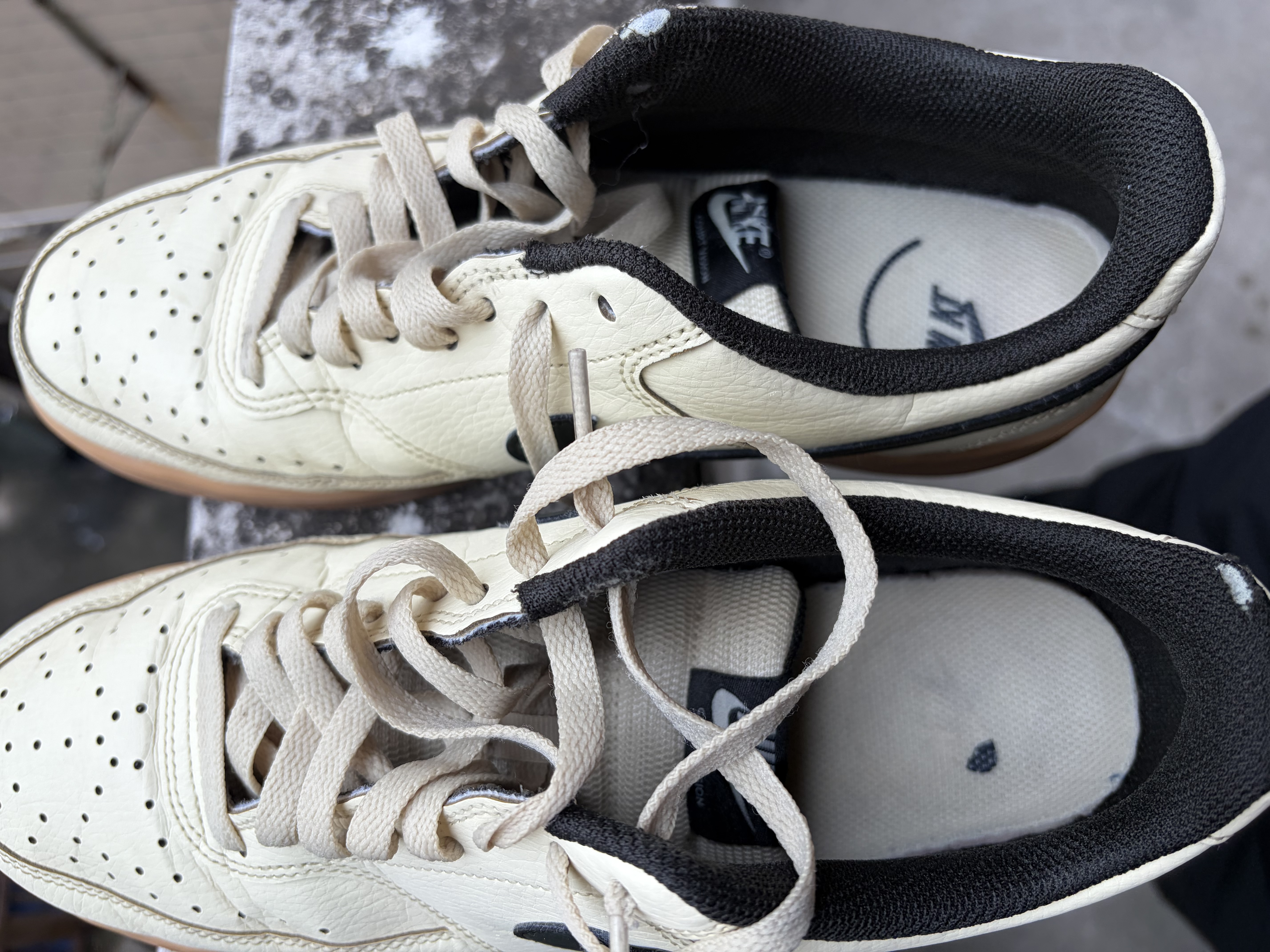 耐克双11耐克NIKE男板鞋 COURT VISION LOW 运动鞋HV4506-200浅卡其44 实拍图