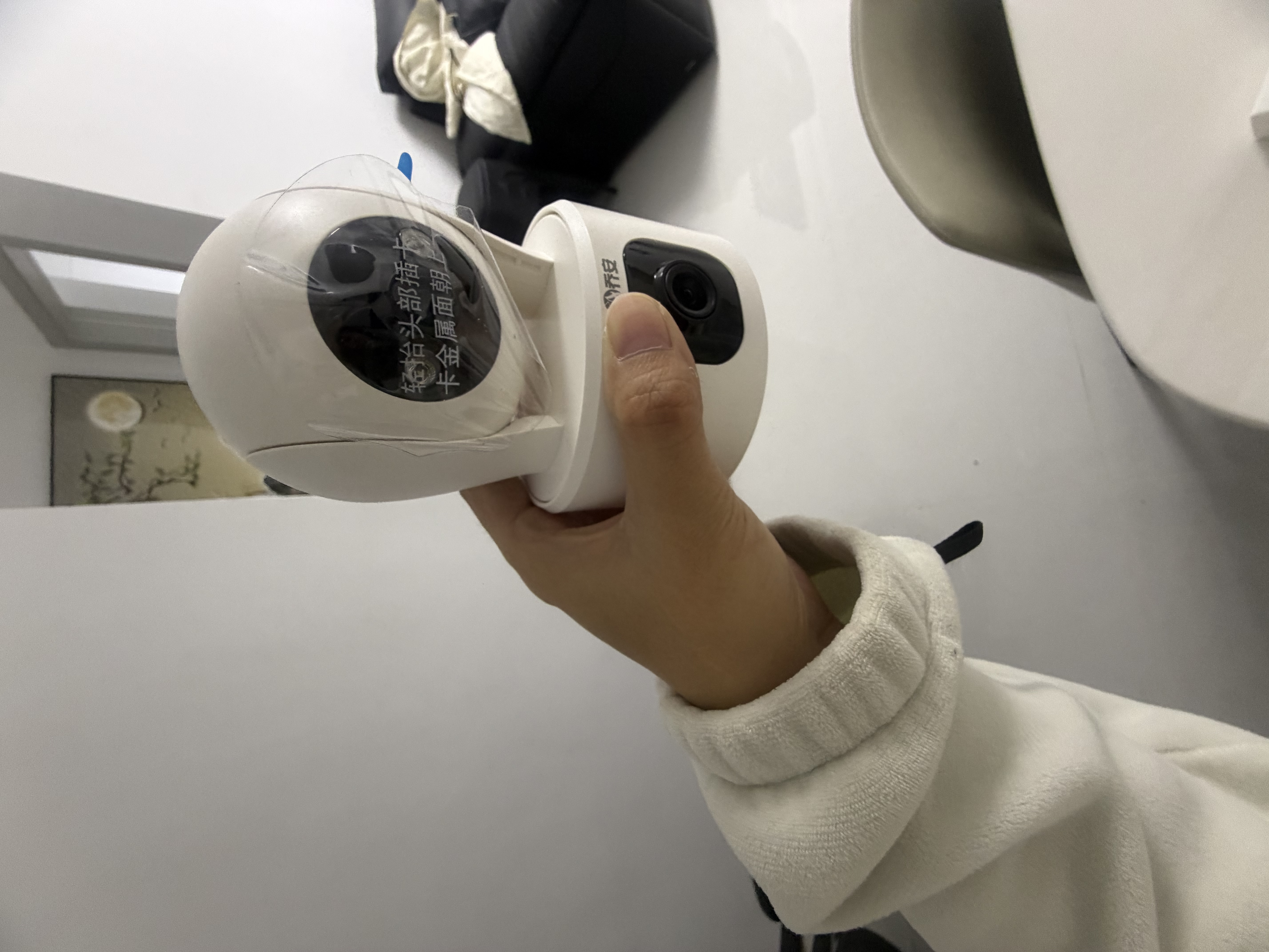 乔安（JOOAN）双摄1600万像素监控摄像头无线wifi网络高清监控器360度无死角带夜视全景云台家用AI监控手机远程 实拍图