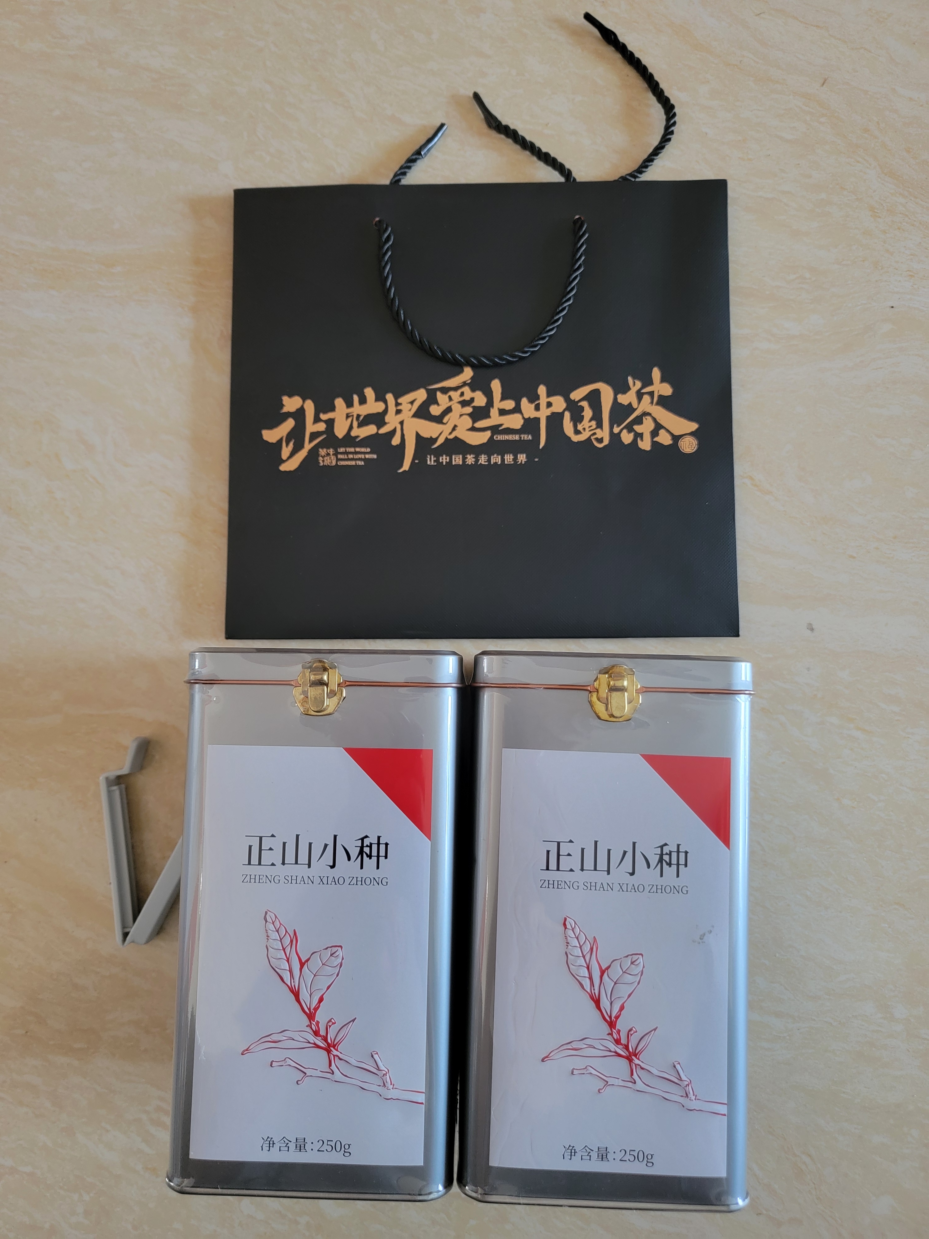第一江南红茶武夷正山小种特级500g2026新茶浓香茶叶礼盒罐装高端送礼品 实拍图